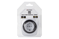 Entac Mechanischer Timer Mini 24 Stunden 48 Programme