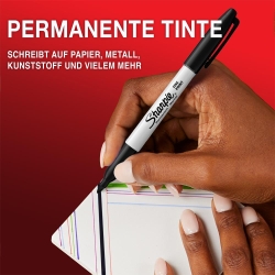 Sharpie Marker Fein Rundspitze Hellblau 12 Stück