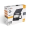 Avide LED-Flutlicht Akku und Solarfunktion 700lm PIR-Sensor