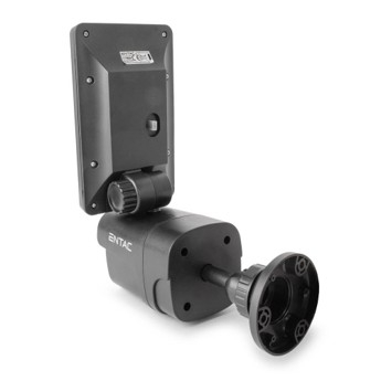 Entac LED Solar-Wandstrahler mit Bewegungsmelder 4W