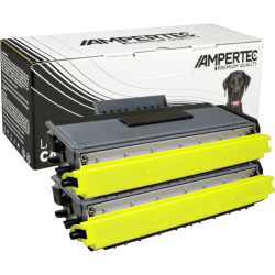2 Ampertec Toner ersetzt Brother TN-3280 Doppelpack schwarz