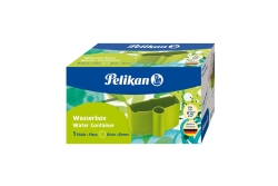 Pelikan Wasserbox Grün mit Pinselhalter
