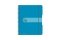 Herlitz Spiralblock to go PP-Cover A5 80 Bl. transp.Blau
