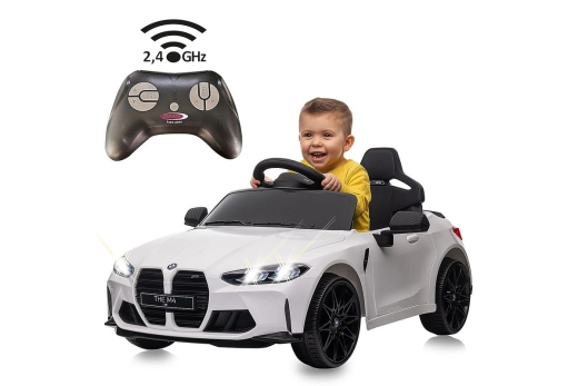Jamara Ride-on BMW M4 weiß 2,4GHz Li-Power 12.6