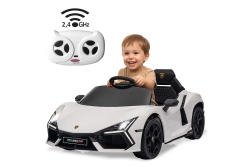 Jamara Ride-on Lamborghini Revuelto weiß 2,4GHz...