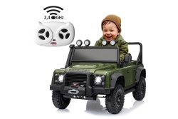 Jamara Ride-on Land Rover Defender 110 SVX grün...