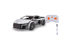 Jamara CaDA Audi R8 Coupé 1:14 grau 2,4GHz Bricks