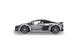 Jamara CaDA Audi R8 Coupé 1:14 grau 2,4GHz Bricks