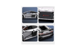 Jamara CaDA Audi R8 Coupé 1:14 grau 2,4GHz Bricks