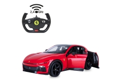 Jamara Ferrari Purosangue 1:14 rot 2,4GHz Tür manuell
