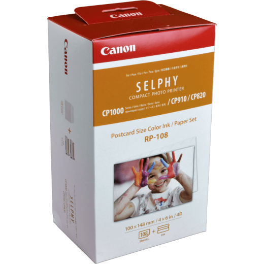 Canon Papier RP-108 108 Blatt 10 x 15 cm incl. 2 x TTR 8568B001