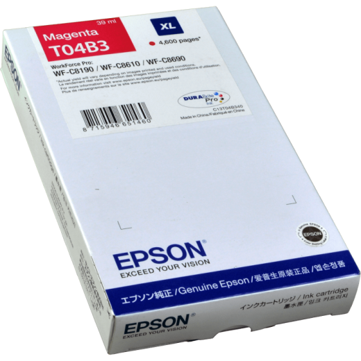 Epson Tinte C13T04B340 magenta XL T04B3