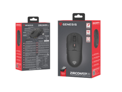 Genesis Gaming Maus ZIRCON 660 PRO kabellos schwarz