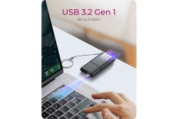 Card Reader IcyBox 2 in 1 USB 3.2 Gen 1 Type-C/A