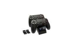 Venom Twin Docking Station schwarz PS4