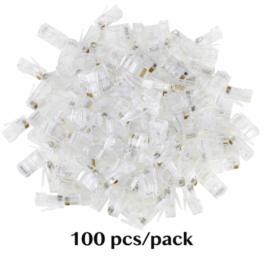 Equip Stecker Cat6a RJ45 UTP geschirmt werkzeugfrei 100Stk