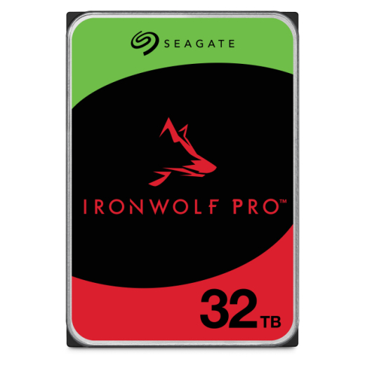 Seagate 8.9cm (3.5) 32TB SATA3 IronWolf Pro 7200 512MB intern