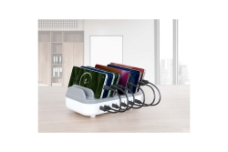 MANHATTAN 10-Port USB-Power Delivery-Ladestation 200W
