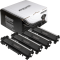 4 Ampertec Toner ersetzt Brother TN-2410 Multipack schwarz