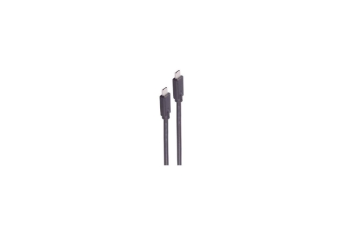 Shiverpeaks USB Anschlusskabel Typ-C 2.0 100W schwarz 4m