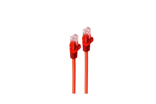 Shiverpeaks RJ45 Patchkabel U/UTP mit CAT7 Rohk., rot 1,5m