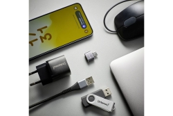 Intenso 3-pack USB Adapter USB-A -> USB-C C480C Aluminium
