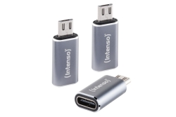 Intenso 3-pack USB Adapter USB-C -> USB-Micro C480M...
