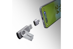 Intenso 3-pack USB Adapter MIX USB-C/A/MICRO MIX480 Aluminiu