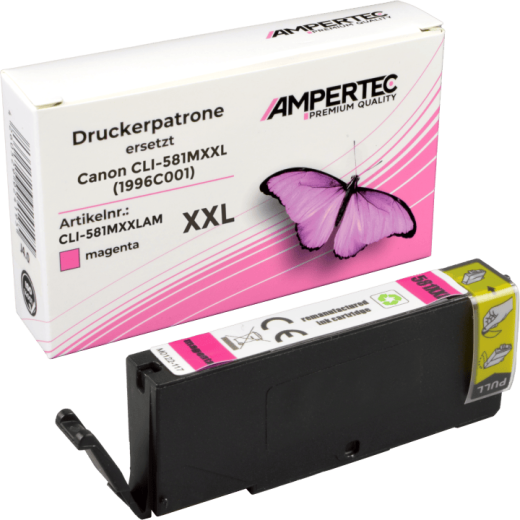 Ampertec Tinte ersetzt Canon CLI-581M XXL magenta