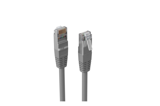 Shiverpeaks Netzwerk-/Patchkab. Cat6, S/FTP,LZSH, grau 0,5m