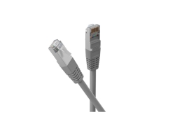 Shiverpeaks Netzwerk-/Patchkab. Cat6, S/FTP,LZSH, grau 0,5m