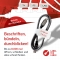 LTC Klettkabelbinderlabel Set wiederverwendbar, weiß,10er