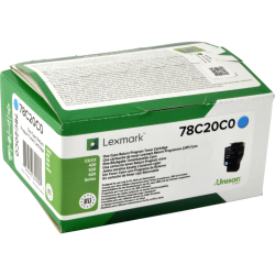 Lexmark Toner 78C20C0 cyan