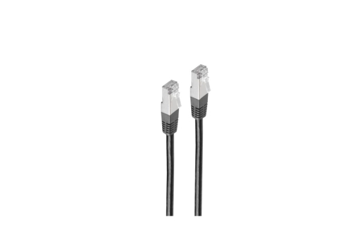 Shiverpeaks Patchkabel Cat6, S/FTP,LZSH, schwarz 5m