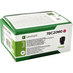 Lexmark Toner 78C20M0 magenta