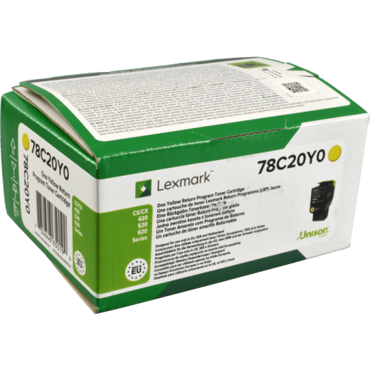Lexmark Toner 78C20Y0 yellow