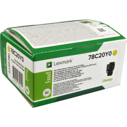 Lexmark Toner 78C20Y0 yellow