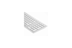 Alogic Tastatur mit Maus Wireless USB-C weiß