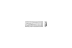 Alogic Tastatur mit Maus Wireless USB-C weiß