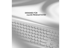 Alogic Tastatur Wireless weiß für MAC