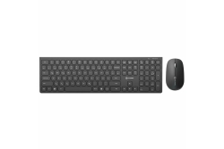 Alogic Tastatur Wireless+Maus USB Typ C schwarz
