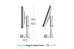 BenQ 68,6cm MA270S 16:9 USB-C/HDMI silv. lift/piv 5K
