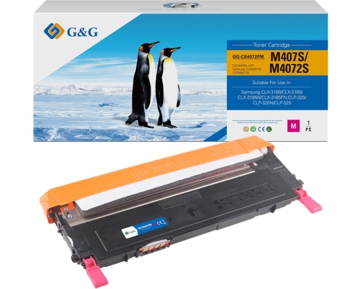 G&G Toner kompatibel mit Samsung CLT-M4072S/ HP SU262A