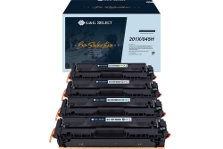G&G Select XL-Toner ers. HP 201X / Canon 045H 4 Stück