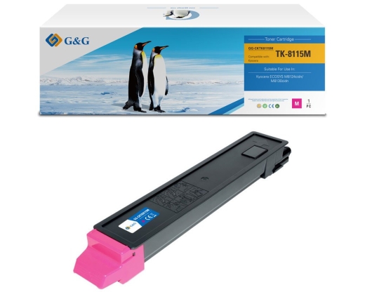 G&G Toner kompatibel mit Kyocera TK-8115M/ 1T02P3BNL0