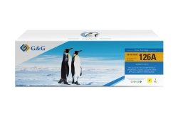 G&G Toner kompatibel mit HP 126A/ CE312A Canon 729Y