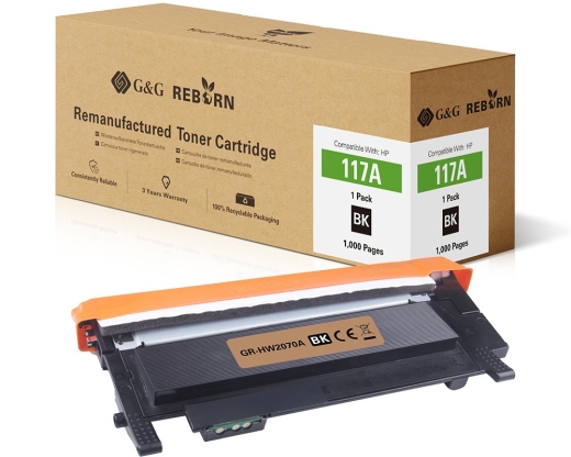 G&G Reborn-Toner kompatibel mit HP 117A / W2070A