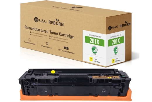 G&G Reborn-Toner kompatibel mit HP 201X,/ CF402X