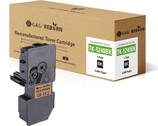 G&G Reborn-Toner kompatibel mit Kyocera TK-5240K