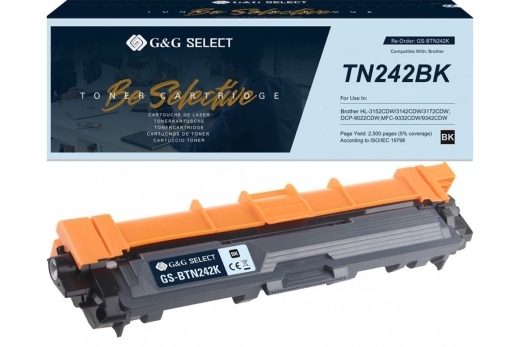 G&G Select Toner kompatibel mit Brother TN-242BK